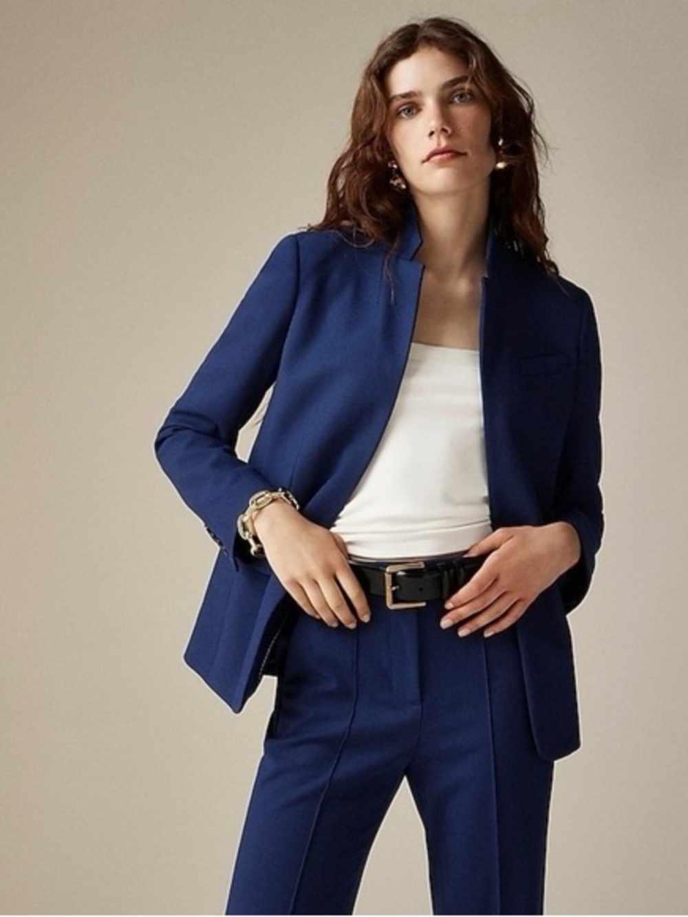 J.CREW • Regent blazer in four-season stretch Navy - size 14
